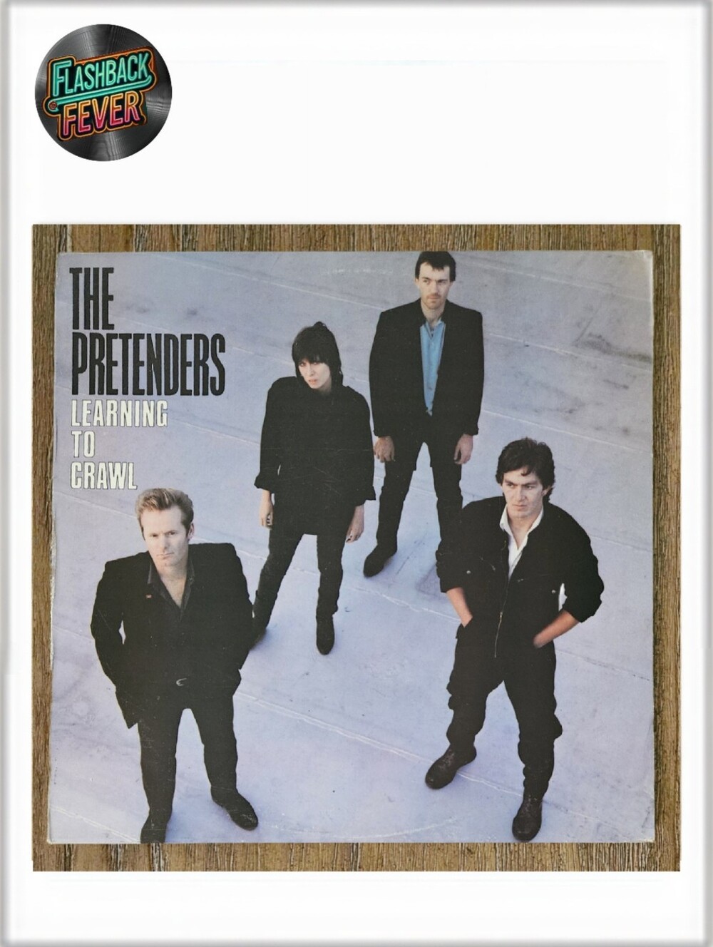 THE PRETENDERS•Learning To Crawl•Jan 17 1984 US (#1-23980) Winchester, 1st Press
